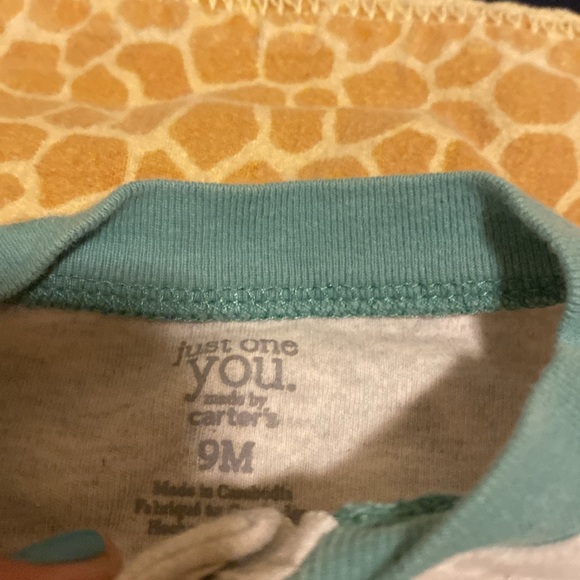 Baby boy clothes, 6-9 mo pants, onesie & pajamas - Picture 15 of 16